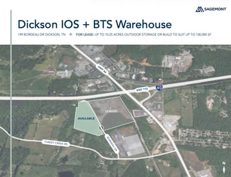 Dickson, TN Industrial Land - 199 Bordeau Dr