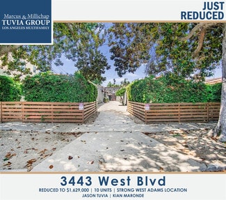 Los Angeles, CA Apartments - 3443 West Blvd Los Angeles, CA Apartments - 3443 West Blvd