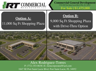 Port Saint Lucie, FL Commercial Land - 3752 SW Port St Lucie Blvd Port Saint Lucie, FL Commercial Land - 3752 SW Port St Lucie Blvd