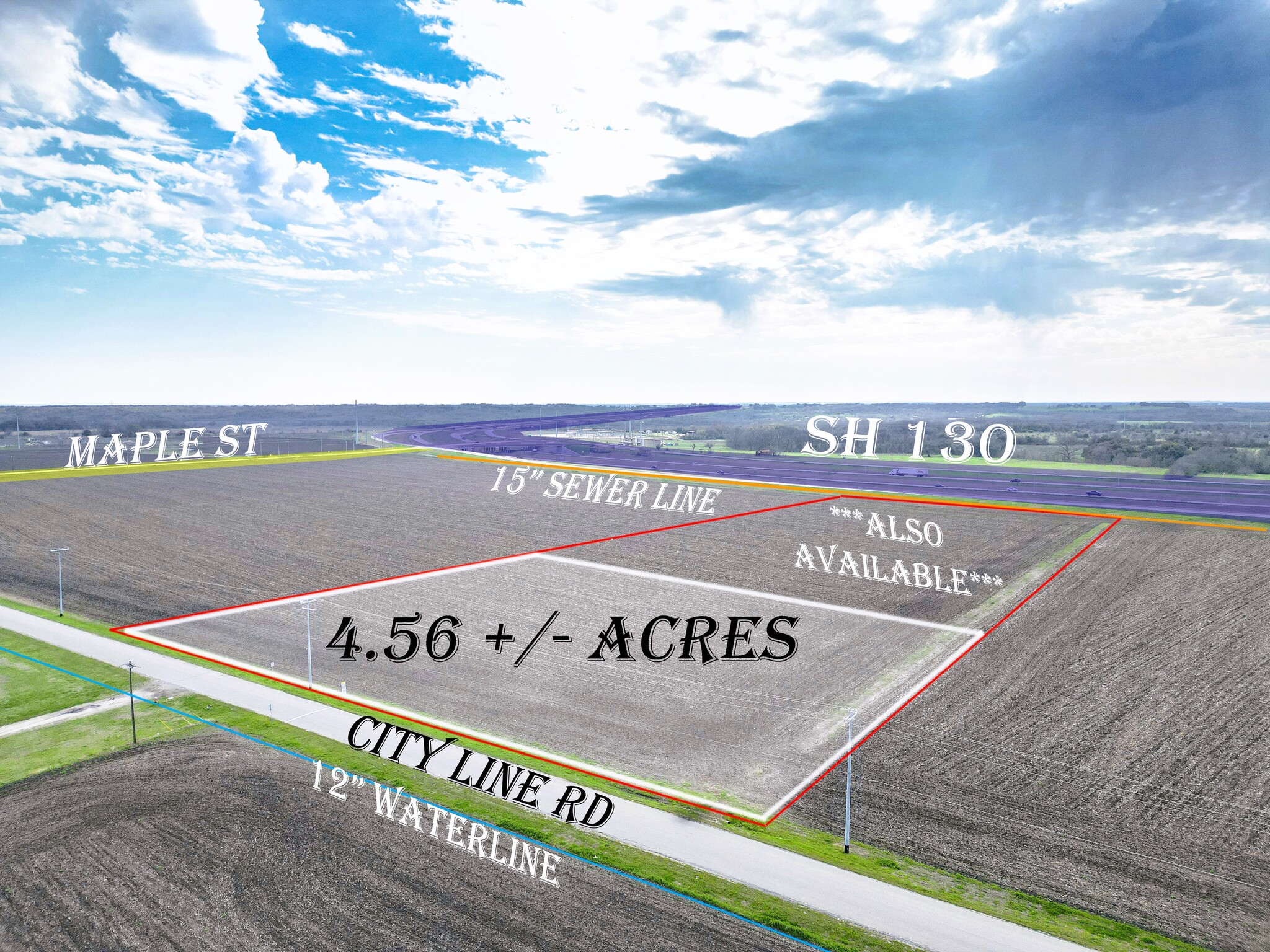 City Line Rd, Lockhart, TX for Sale