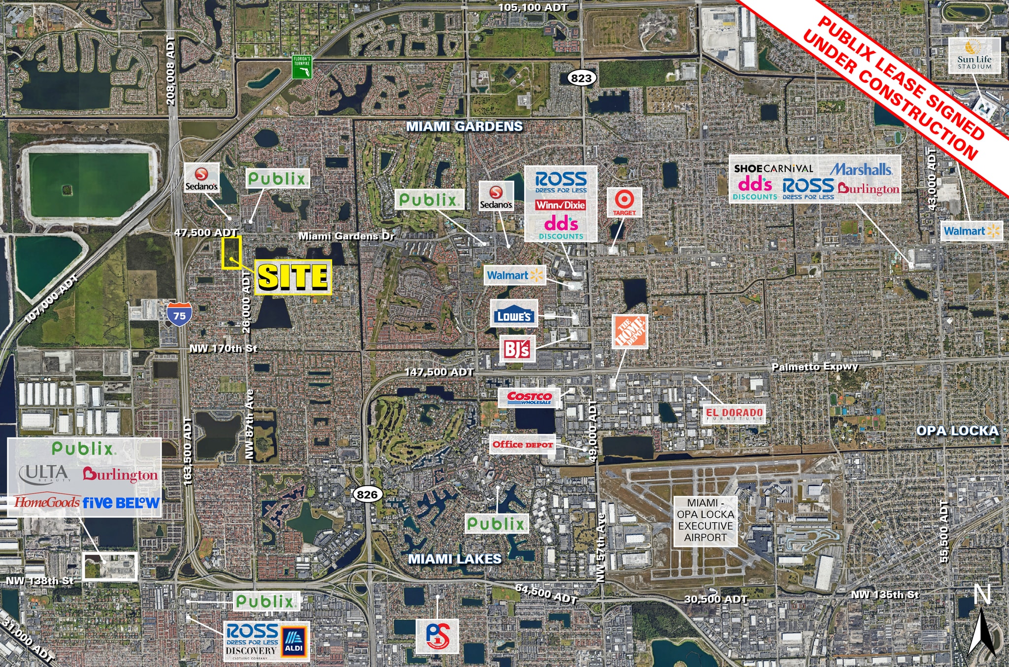 Miami Gardens Dr & NW 87th Ave, Miami Gardens, FL for Rent
