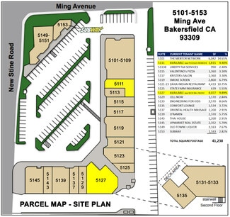 Bakersfield, CA Retail - 5101-5153 Ming Ave