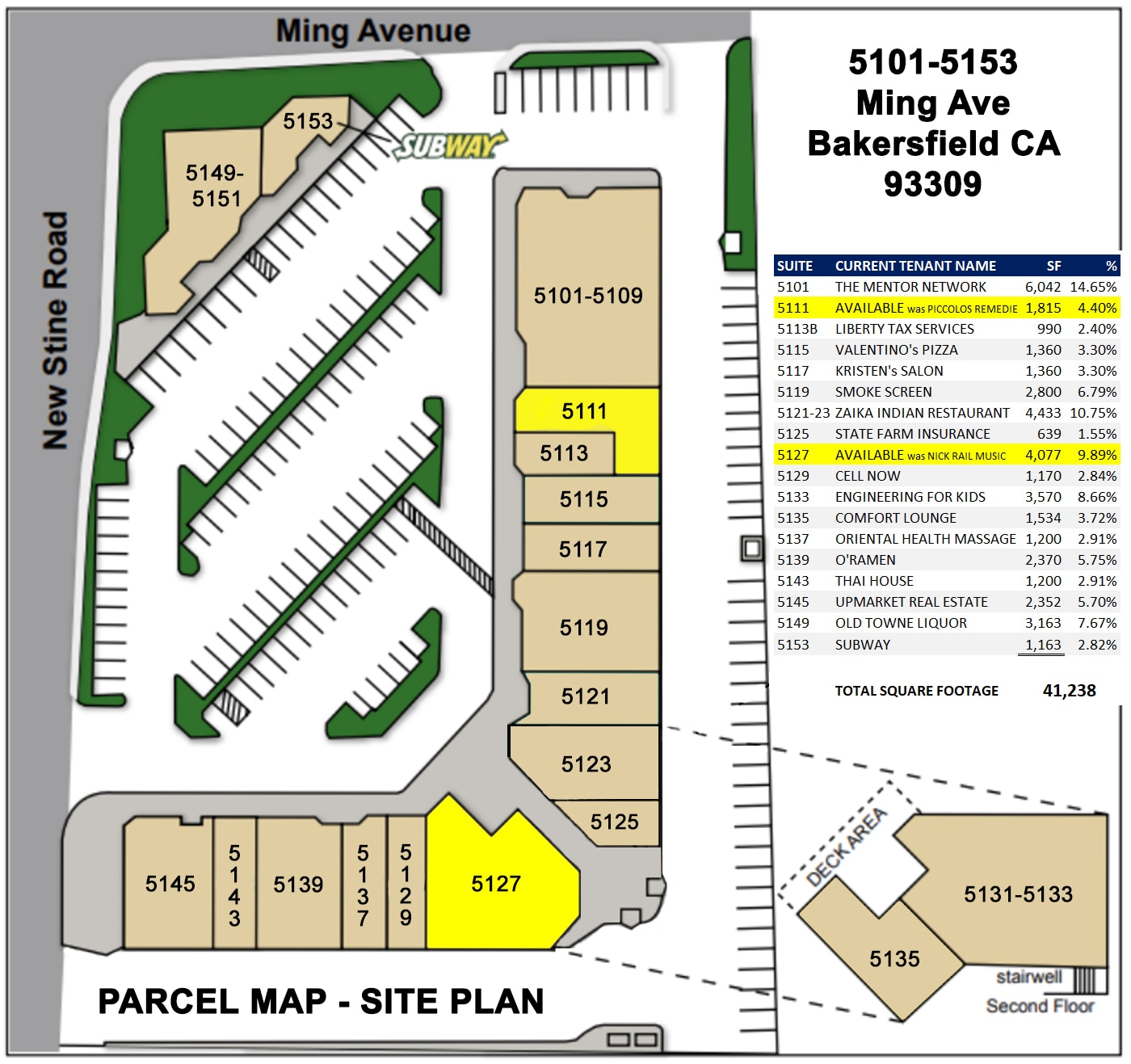 5101-5153 Ming Ave, Bakersfield, CA for Rent