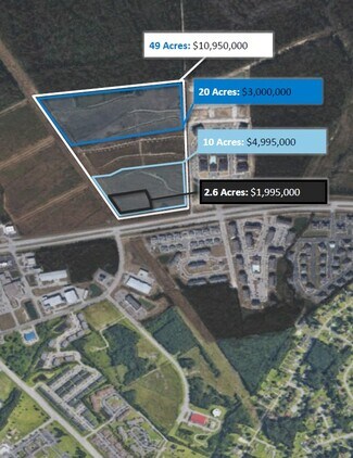 Jacksonville, NC Commercial Land - 6800 Western Blvd Jacksonville, NC Commercial Land - 6800 Western Blvd