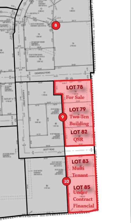 Lot 74-85 @ 84th Street, Papillion, NE for Sale