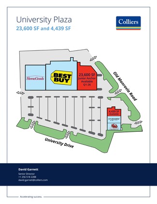 Huntsville, AL Retail - 5850 University Dr NW