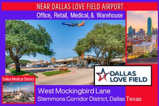 Dallas, TX Office/Retail, Flex - 1625 W Mockingbird Ln