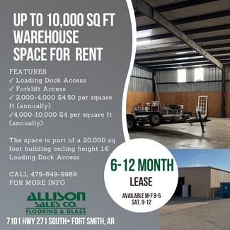 Fort Smith, AR Coworking Space - 7101 US-271