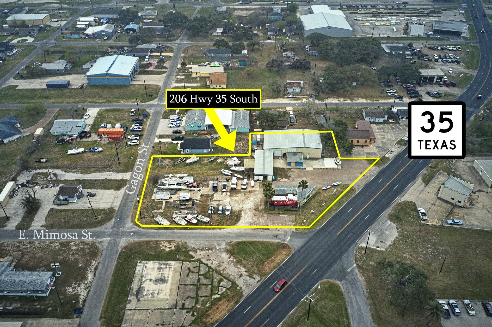 206 Highway 35 S, Rockport, TX for Sale