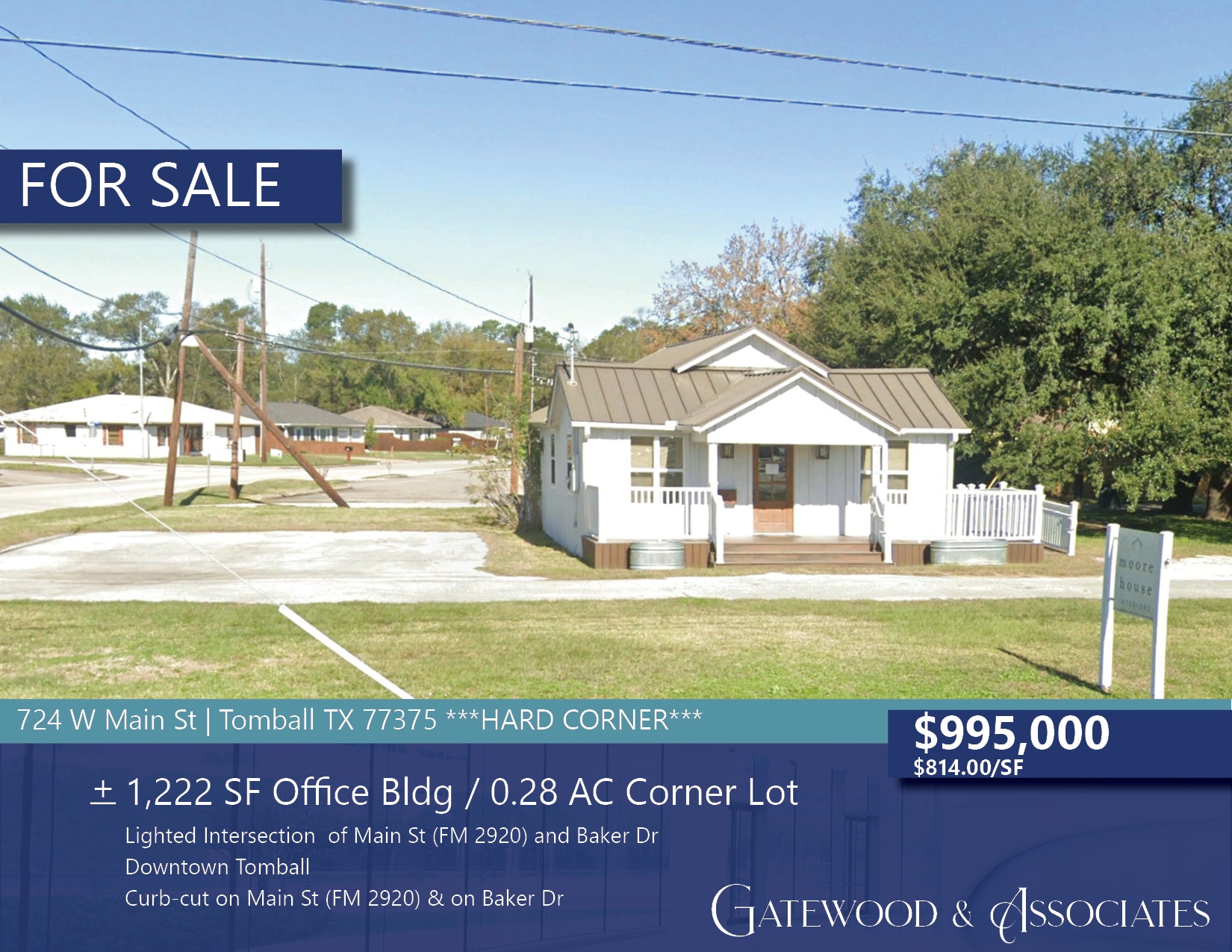 724 W Main St, Tomball, TX for Sale