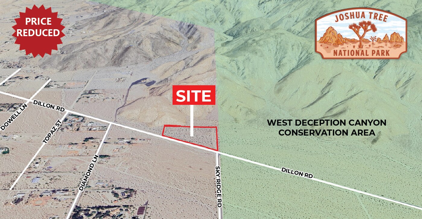 Dillon Rd @ Sky Ridge Road, Sky Valley, CA for Sale