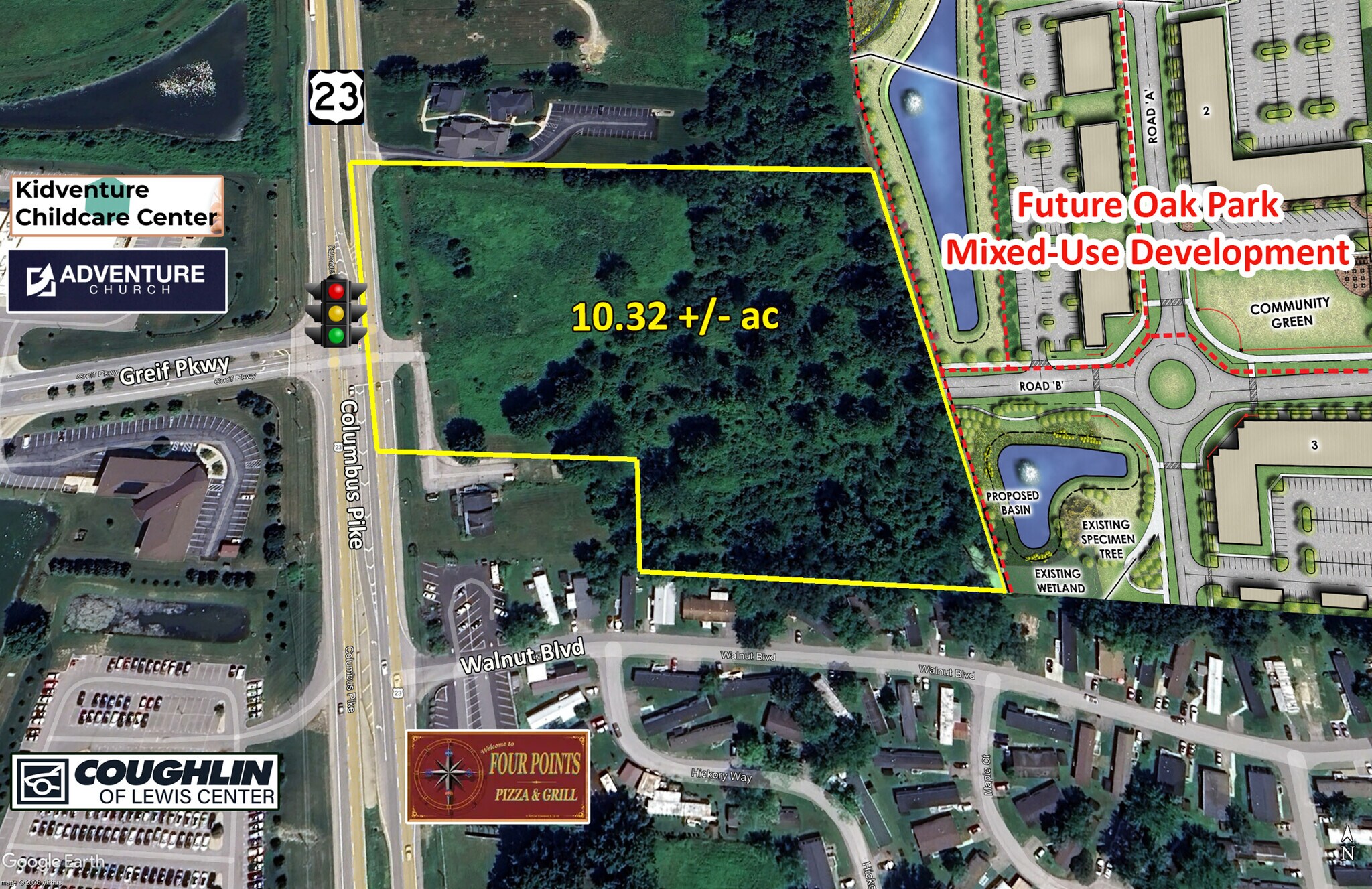 0-5143 Columbus Pike, Lewis Center, OH for Sale