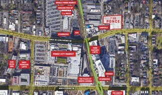 Atlanta, GA Commercial Land - 738 Ponce de Leon