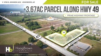 Jonesboro, AR Commercial Land - 5716-5720 E Johnson Ave Jonesboro, AR Commercial Land - 5716-5720 E Johnson Ave