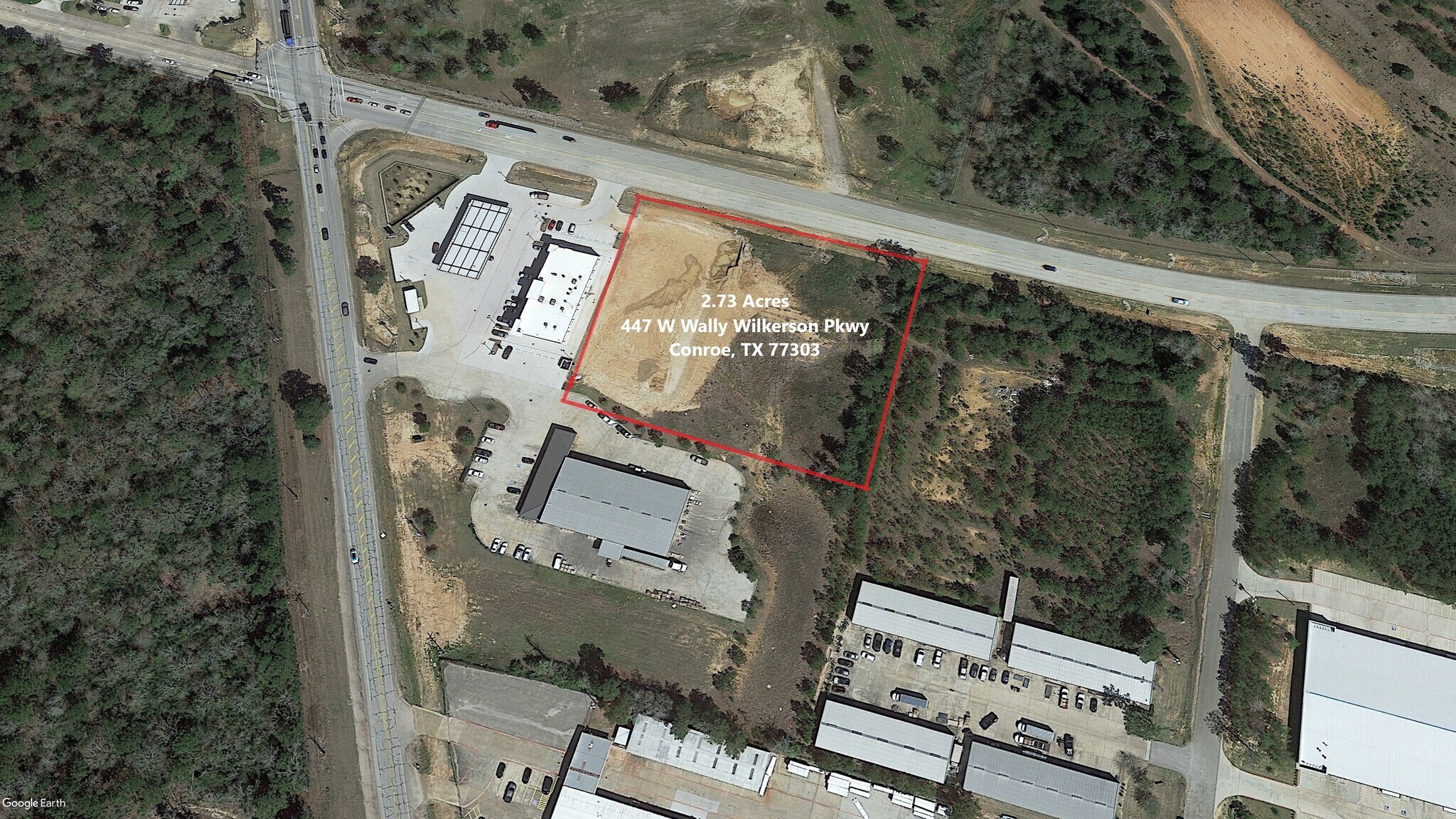 Highway 75 & League Line Rd, Conroe, TX for Sale