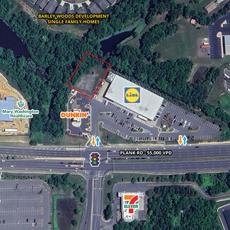 Fredericksburg, VA Commercial Land - 5457 Plank Rd Fredericksburg, VA Commercial Land - 5457 Plank Rd