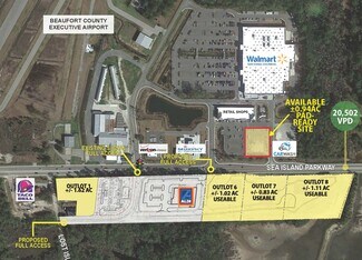 Ladys Island, SC Commercial Land - 265 Sea Island Pky