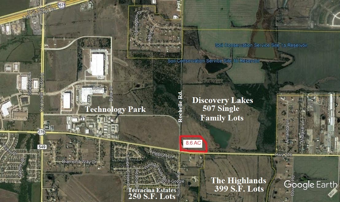 Highway 276 @ Rochelle Rd, Rockwall, TX for Sale