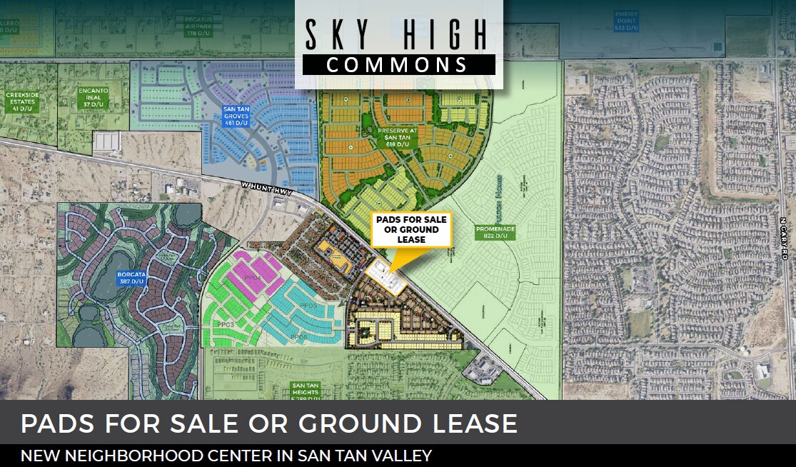 Hunt Highway @ Spring Valley Parkway, San Tan Valley, AZ for Rent