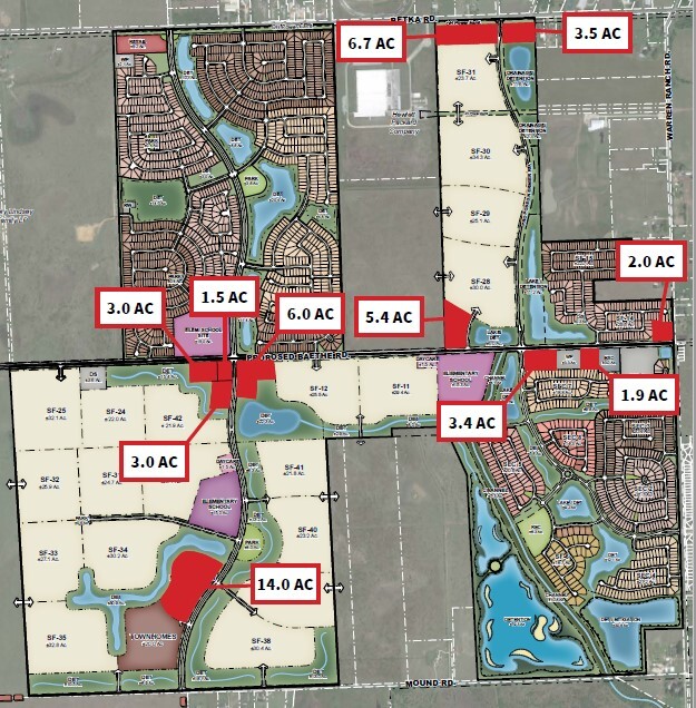 Grand Prairie Commercial Reserves, Betka Rd & Kerm, Hockley, TX for Sale