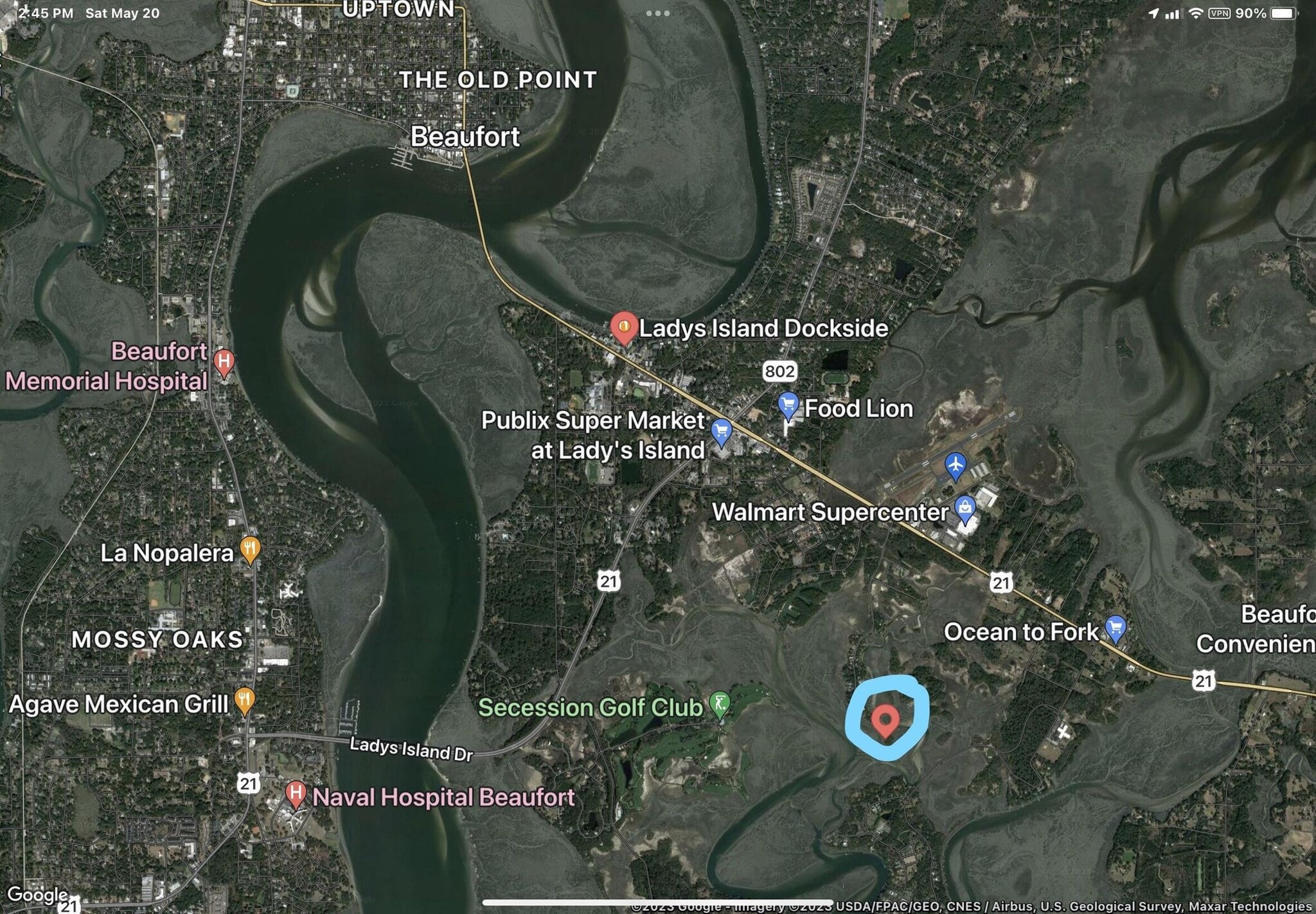 100 Lost Island Rd, Beaufort, SC for Sale
