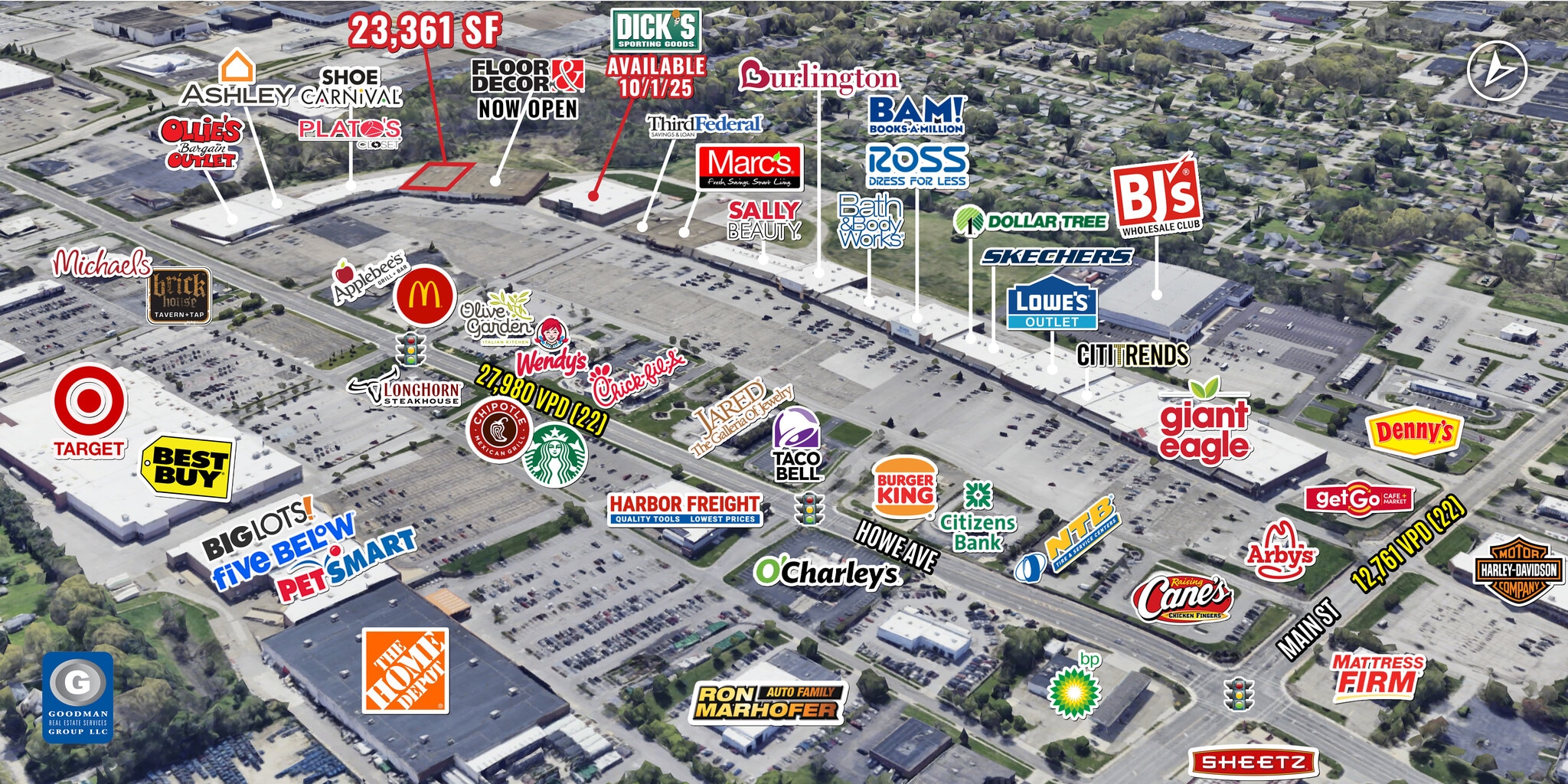 510-590 Howe Ave, Cuyahoga Falls, OH for Rent