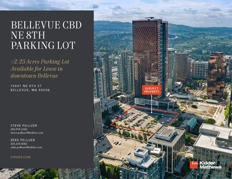Bellevue, WA Commercial Land - 10801 NE 8th St