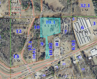 Starkville, MS Commercial Land - boyd Road @ Sands Creek Road Starkville, MS Commercial Land - boyd Road @ Sands Creek Road