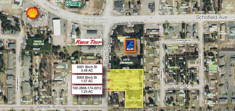 6001-6005 Birch St, Schofield, WI for Sale