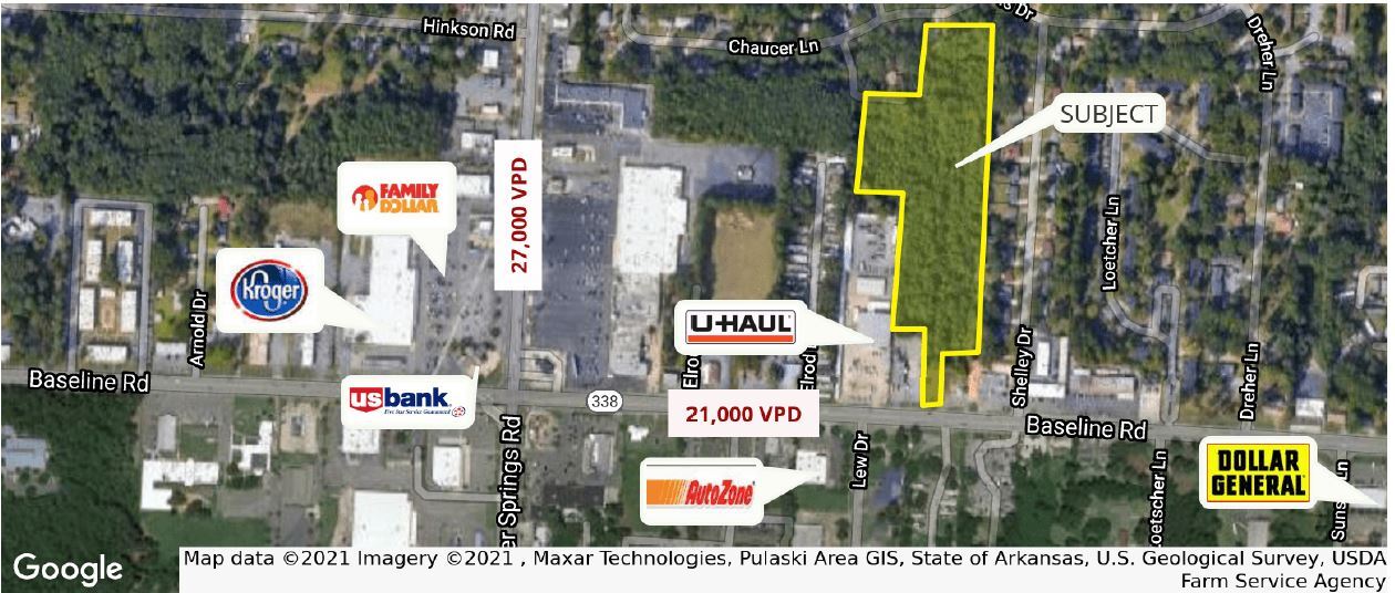 5504 Baseline Rd, Little Rock, AR for Sale