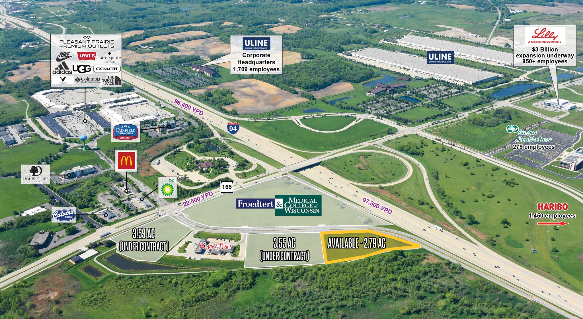 Highway 165, Pleasant Prairie, WI for Sale