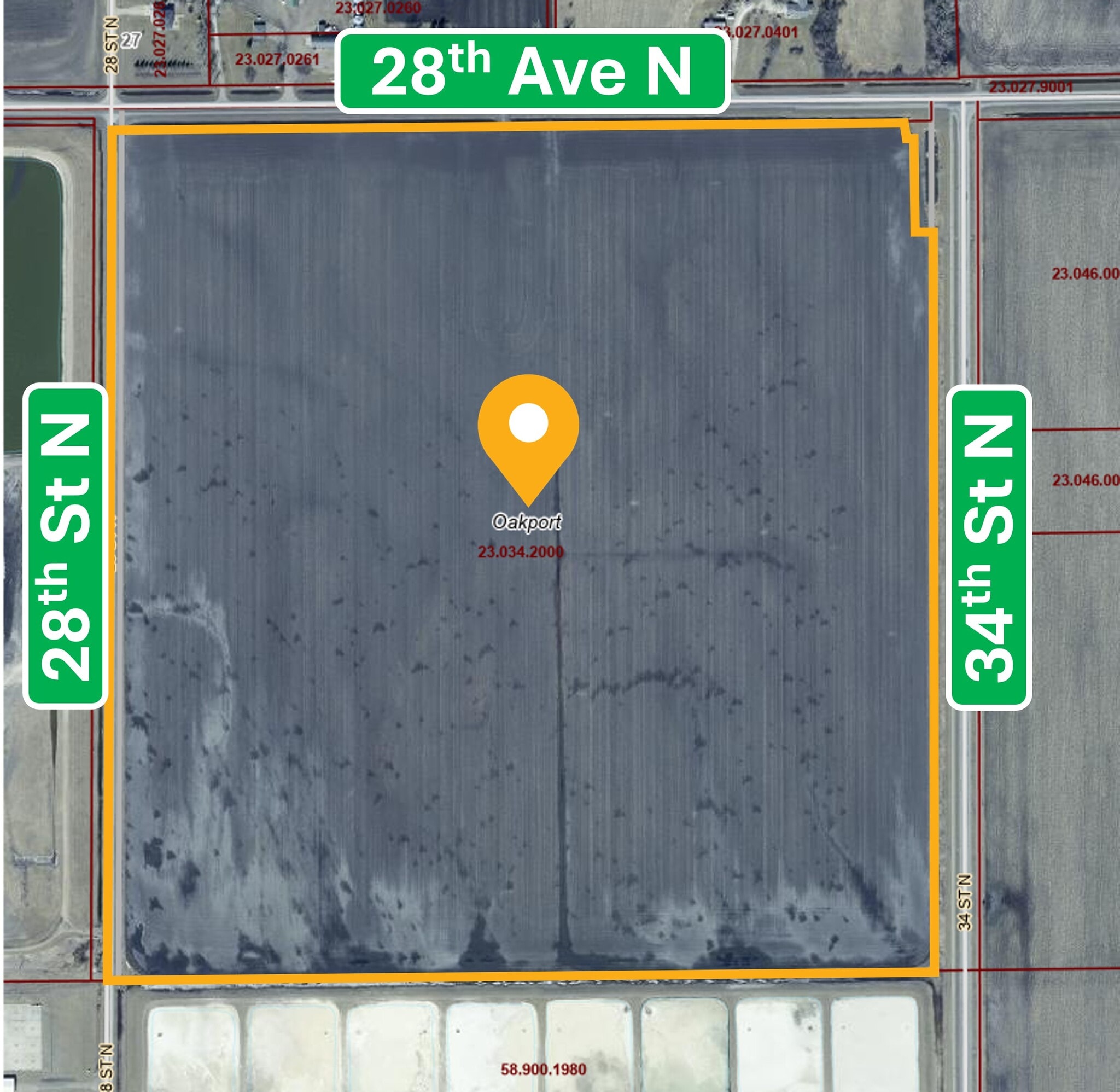 Rural Oakport Township, Moorhead, MN for Sale