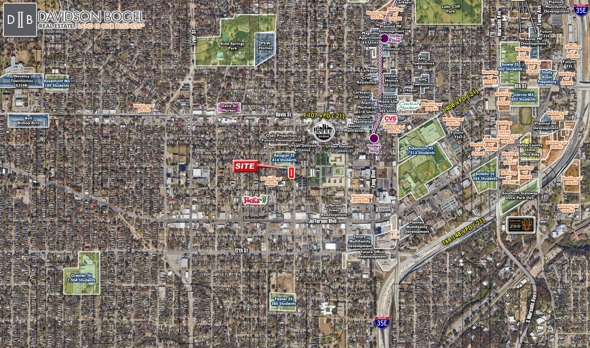Dallas - 119, 125 N. Adams Ave. & 504 W. 9th St., Dallas, TX for Sale