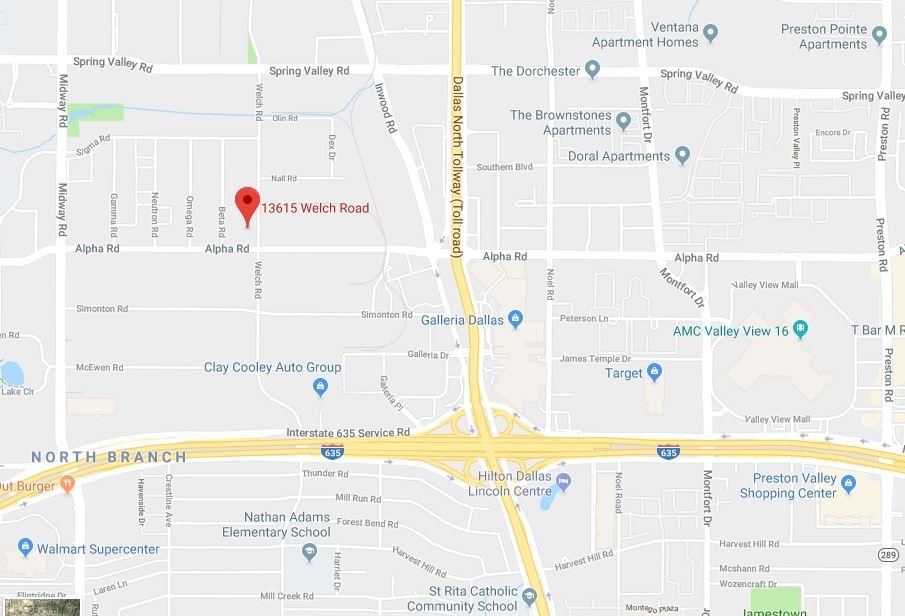 13615 Welch Rd, Dallas, TX for Rent