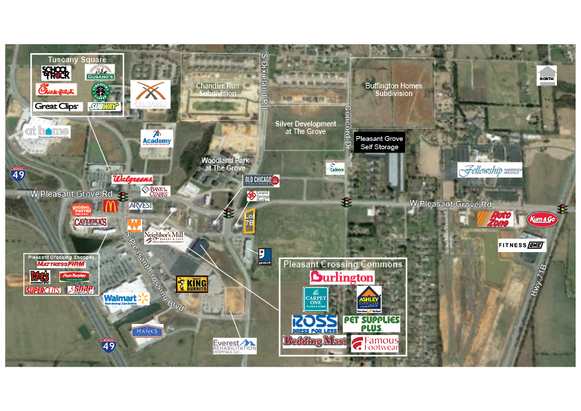 Pleasant Grove Rd. & Pleasant Crossing Blvd, Rogers, AR for Sale