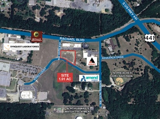 Alachua, FL Commercial Land - NW 129th Way @ Nano Court