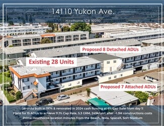 Hawthorne, CA Apartments - 14110 Yukon Ave