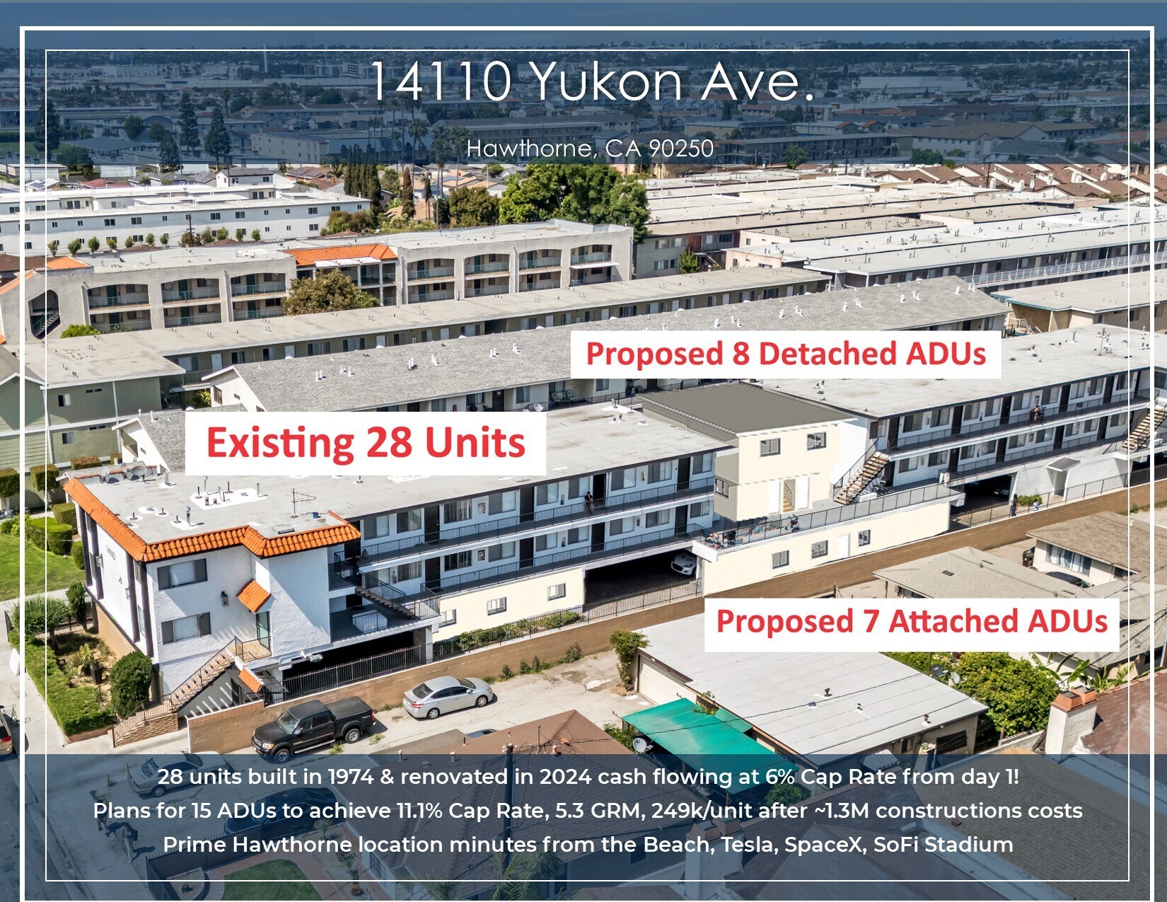 14110 Yukon Ave, Hawthorne, CA for Sale