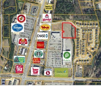 Fayetteville, GA Commercial Land - 836 Glynn St S