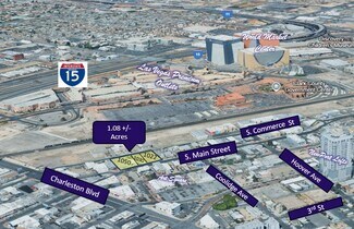Las Vegas, NV Commercial Land - 1050 S Main St