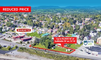 Hollidaysburg, PA Commercial Land - Blair St & Bella St