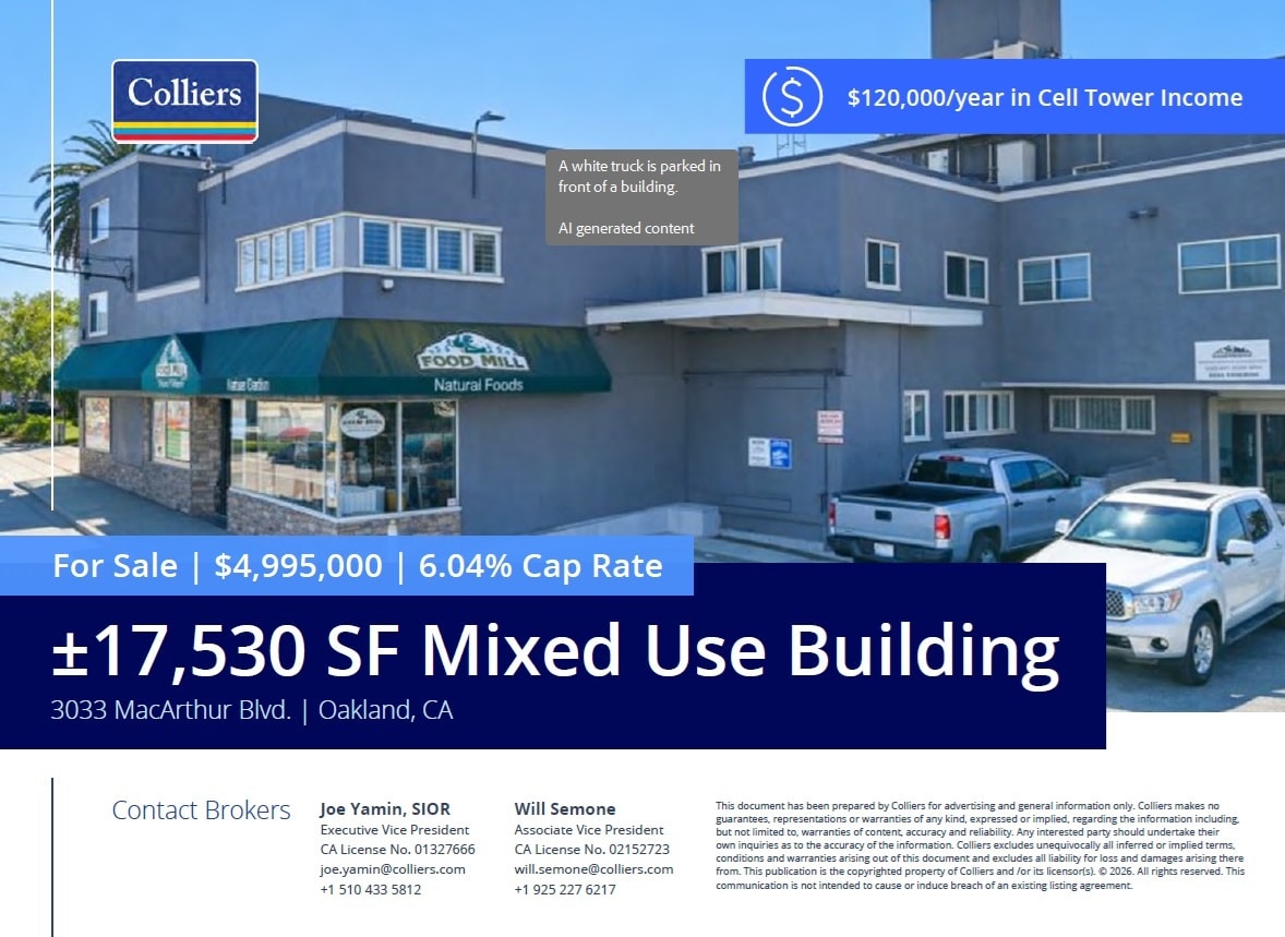 3033-3035 Macarthur Blvd, Oakland, CA for Sale