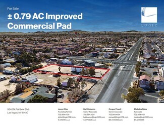 Las Vegas, NV Commercial Land - 5640 N Rainbow Blvd