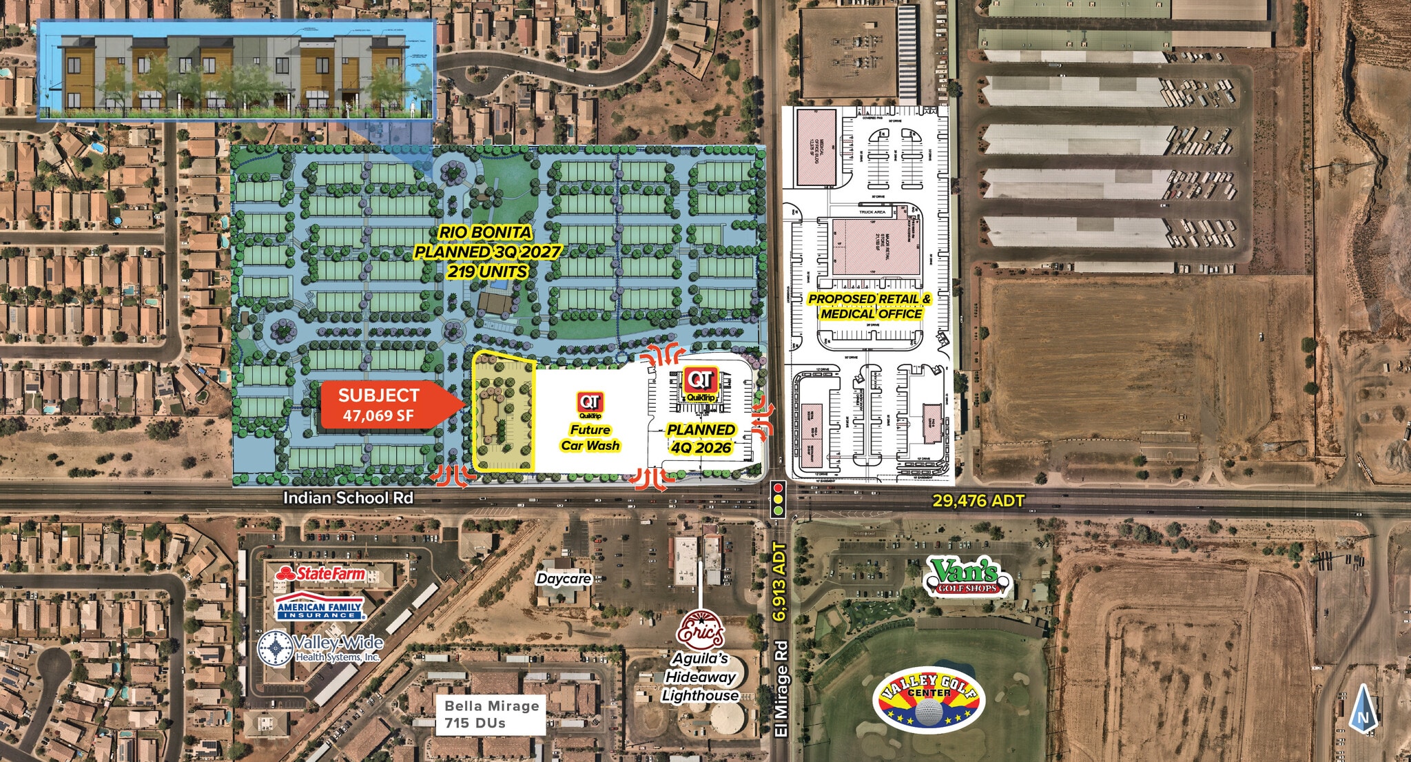 NW El Mirage Rd & Indian School Rd, Avondale, AZ for Rent