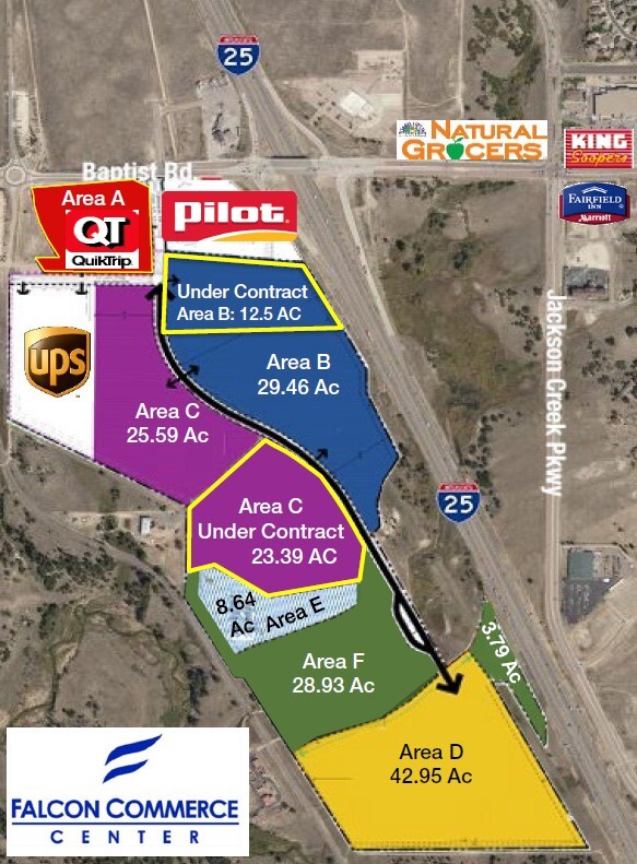 W Baptist Rd @ I-25, Colorado Springs, CO for Sale