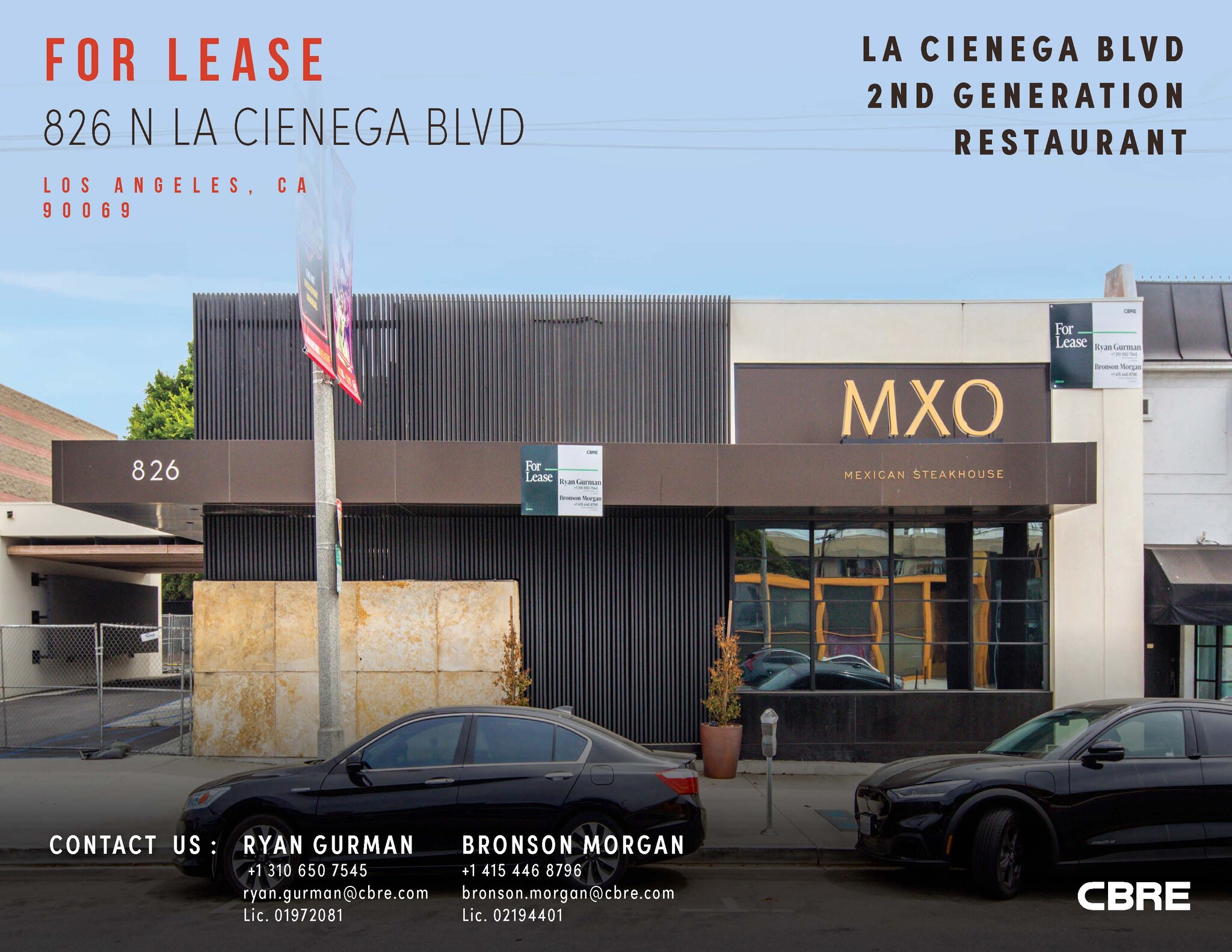 826 N La Cienega Blvd, West Hollywood, CA for Rent