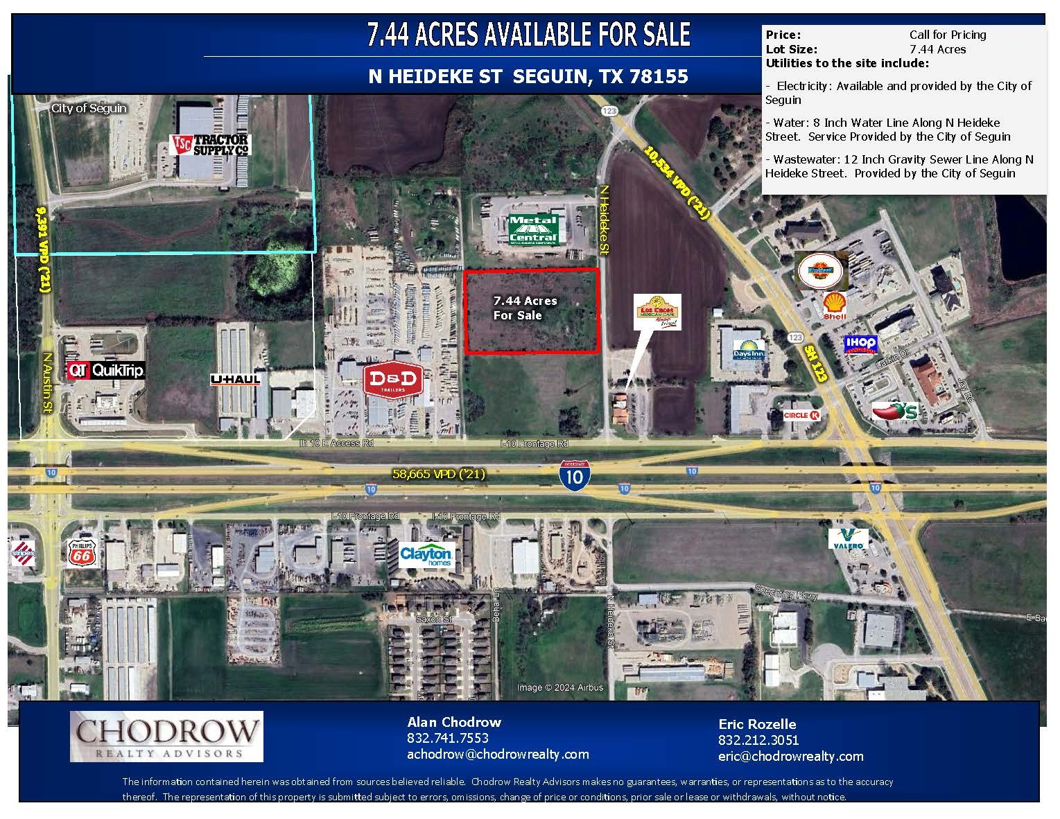 N Heideke St, Seguin, TX for Sale