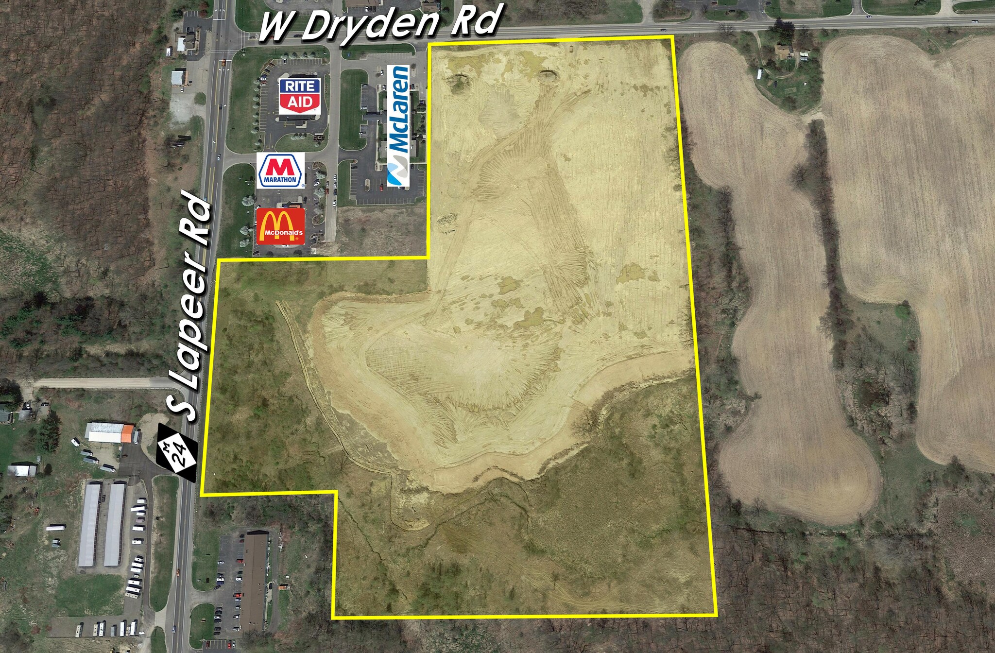 W Dryden @ S Lapeer, Metamora, MI for Sale