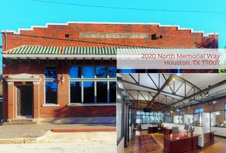 Houston, TX Office/Residential - 2020 N Memorial Way Houston, TX Office/Residential - 2020 N Memorial Way