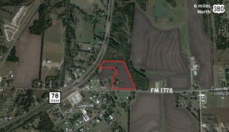 Farmersville, TX Commercial Land - 15689 Fm 1778